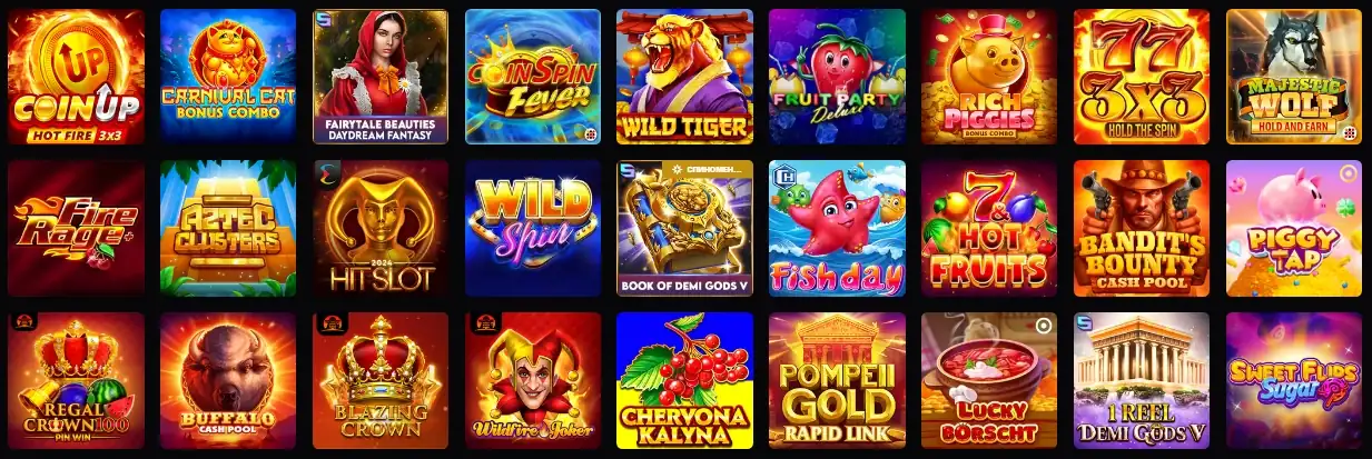 слоти казино Cosmobet